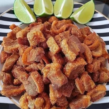 Chicharrón colombiano crujiente 
de Ochoa's Restaurant